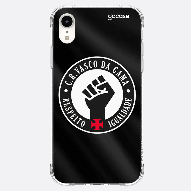 Capa para Celular Vasco Respeito e Igualdade iPhone XR