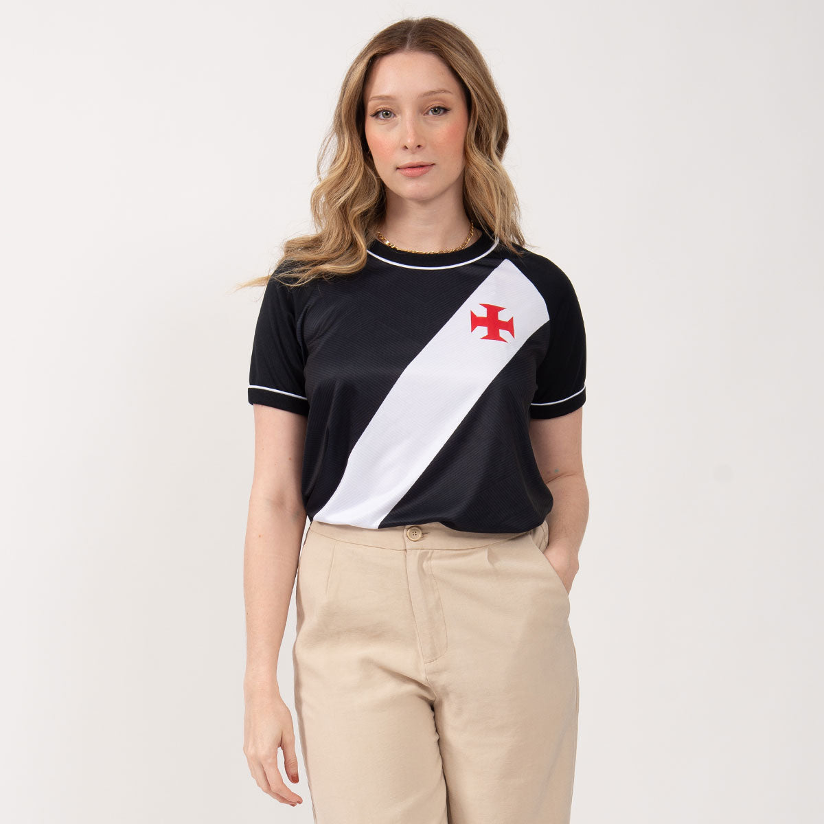 Blusa Vasco Sou Feminina