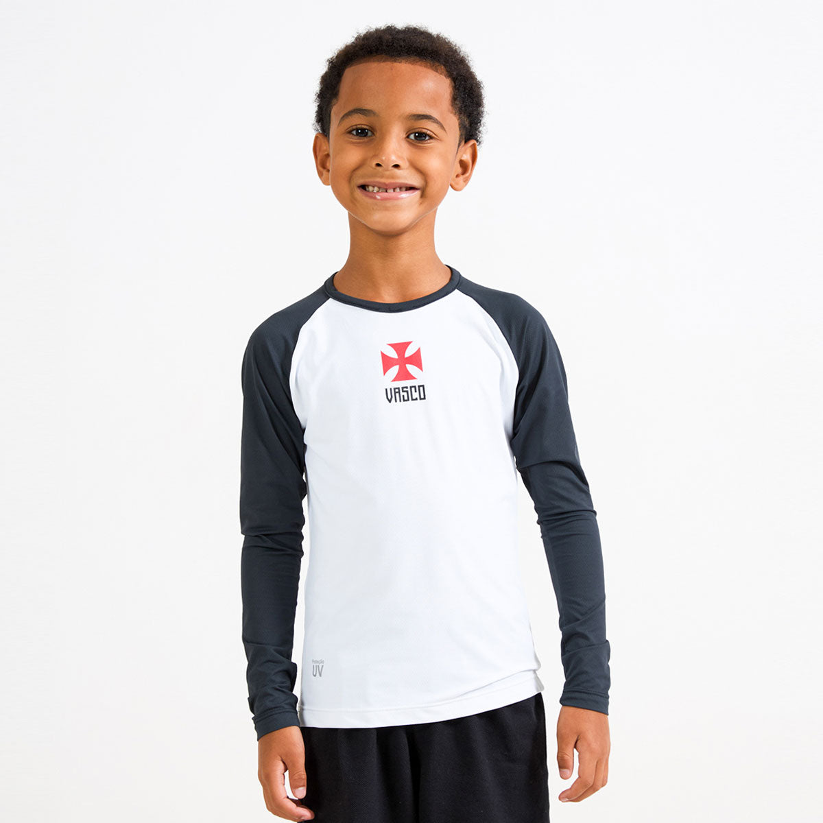 Camisa Manga Longa com Proteção UV Vasco Plaga Infantil