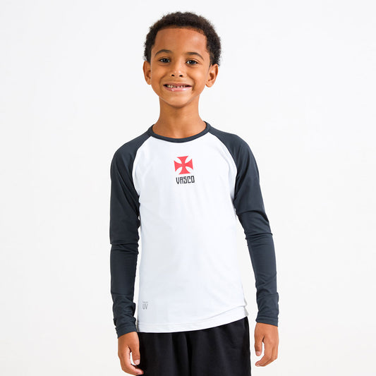 Camisa Manga Longa com Proteção UV Vasco Plaga Infantil