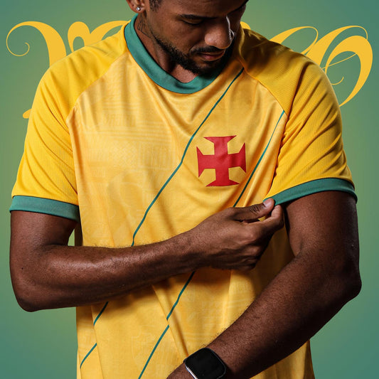 Camisa Vasco Brasil Folha Masculina