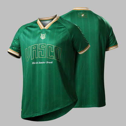 Camisa Vasco Brasil Louro da Colina Juvenil Verde