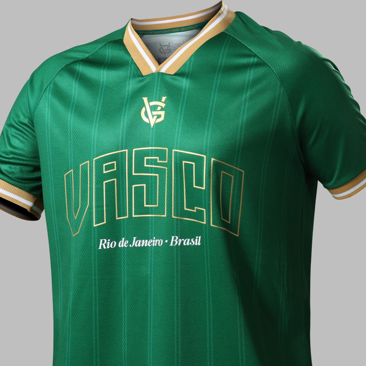 Camisa Vasco Brasil Louro da Colina Juvenil Verde