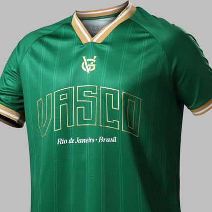 Camisa Vasco Brasil Louro da Colina Juvenil Verde