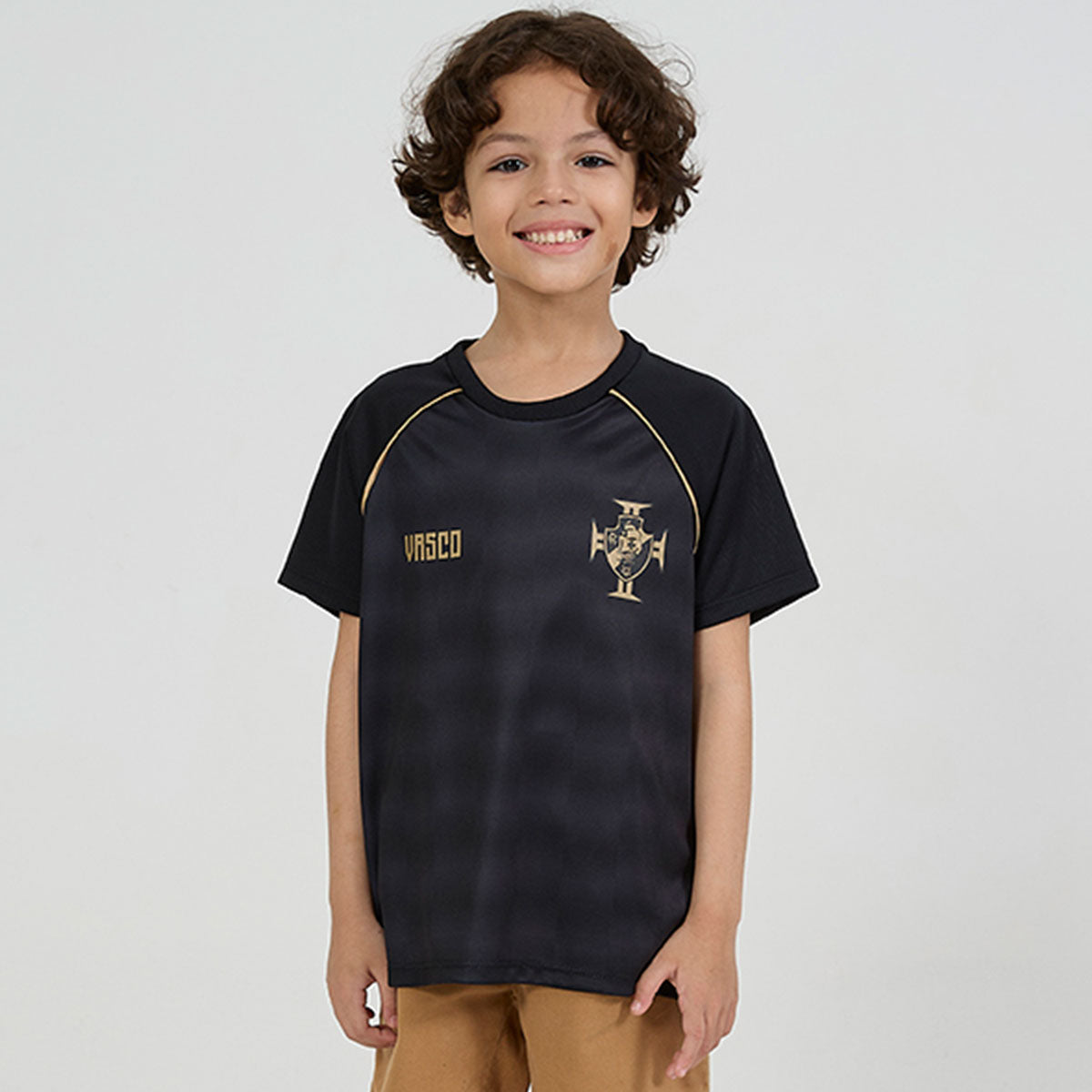 Camisa Vasco Mosaico Infantil