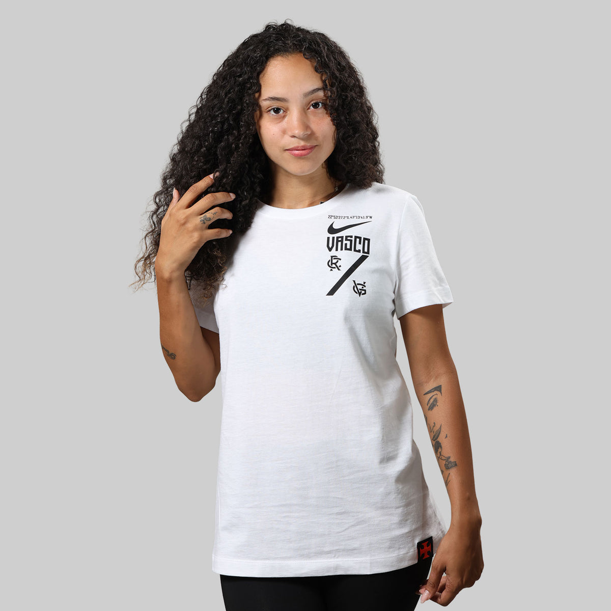 Camisa Vasco Nike Crest Feminina