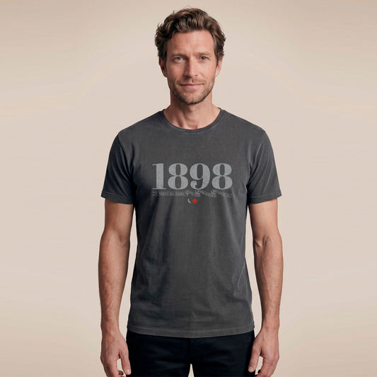 Camisa Vasco Reserva 1898 Masculina Chumbo