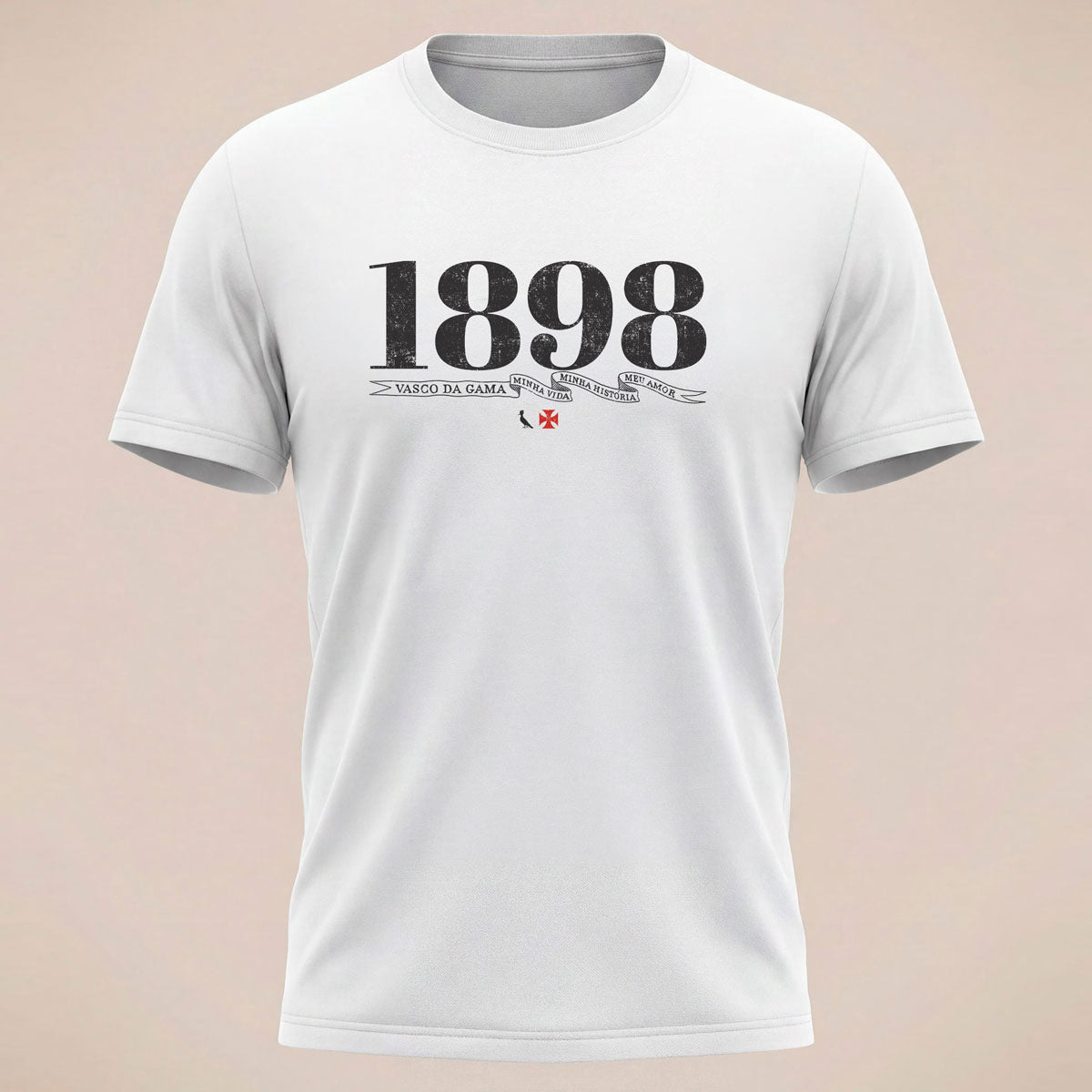 Camisa Vasco Reserva 1898 Masculina Branca