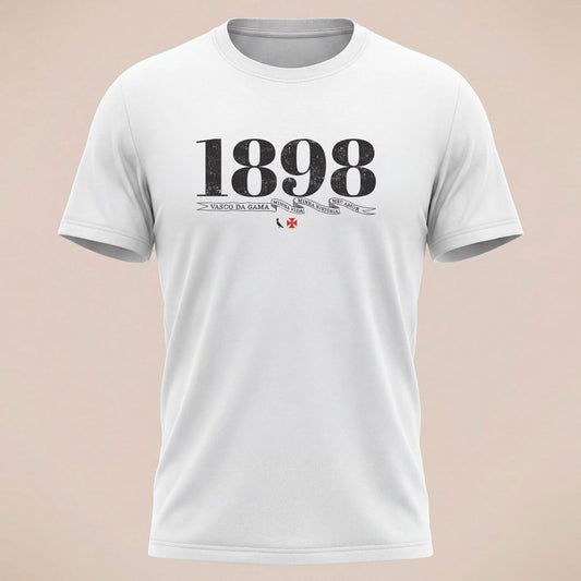 Camisa Vasco Reserva 1898 Masculina Branca