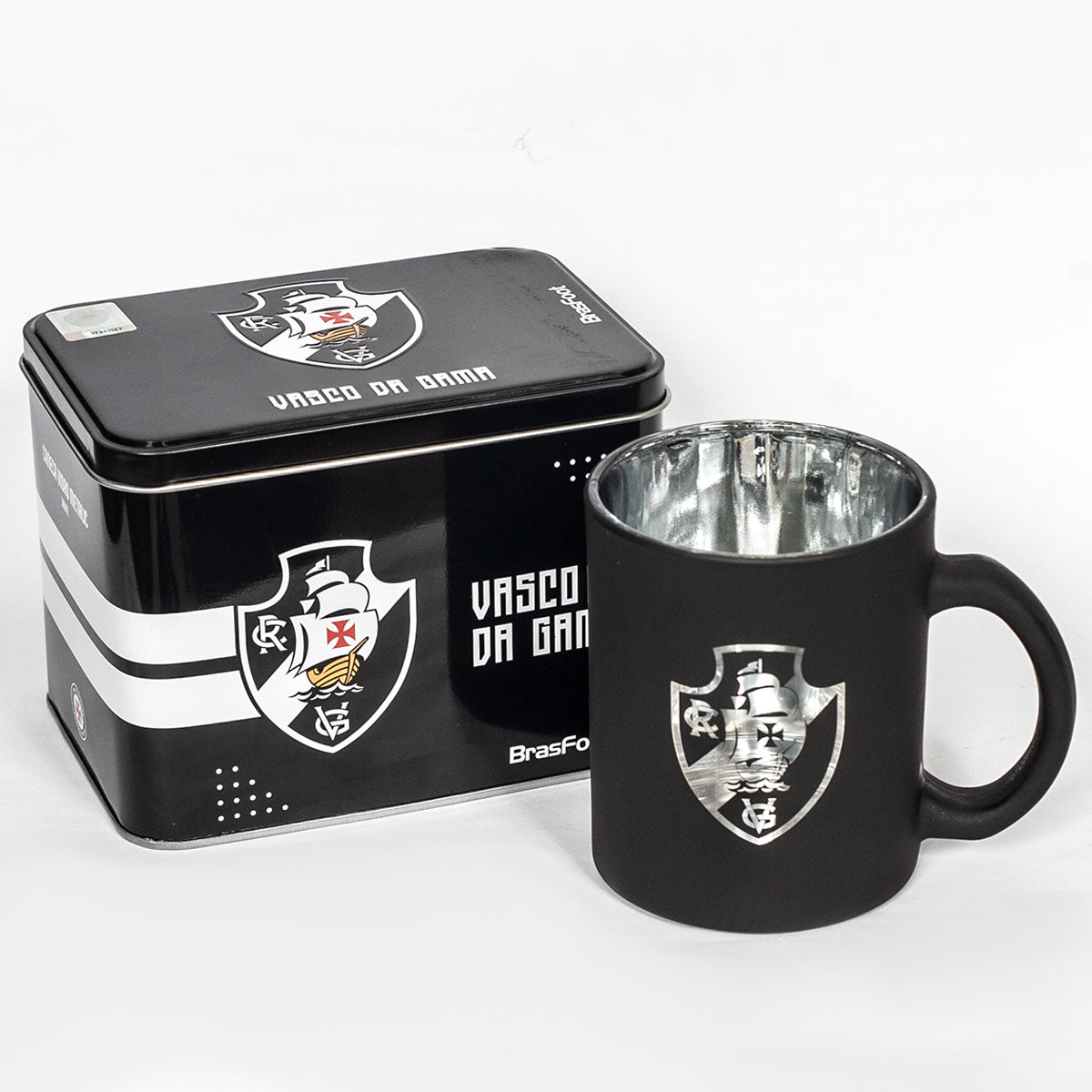 Caneca Vasco Diamond Metalic 300 ml