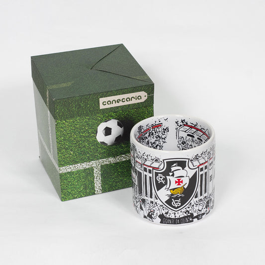 Caneca Porcelana Vasco São Januário 300ml