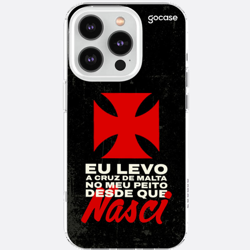 Capa para Celular Slim Air Vasco Levo no Peito iPhone 14 Pro