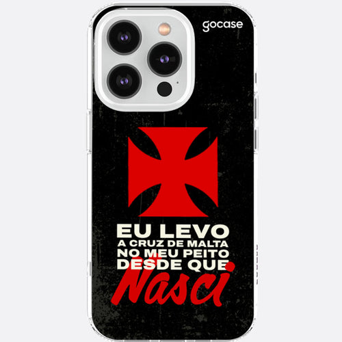 Capa para Celular Slim Air Vasco Levo no Peito iPhone 14 Pro