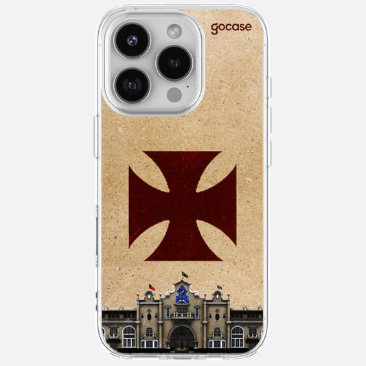 Capa para Celular Slim Air Vasco São Januário iPhone 16 Pro