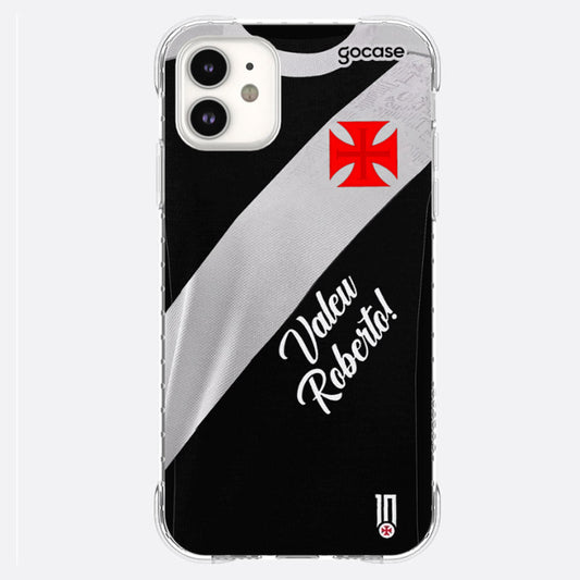 Capa para Celular Vasco Uniforme I Valeu Roberto iPhone 11