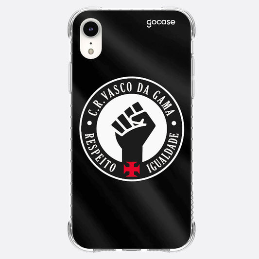 Capa para Celular Vasco Respeito e Igualdade iPhone XR