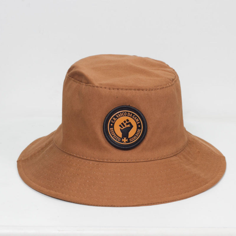 Chapéu Bucket Hat Vasco Respeito e Igualdade Caqui