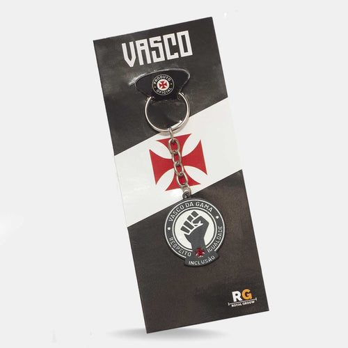 Chaveiro Vasco Respeito e Igualdade