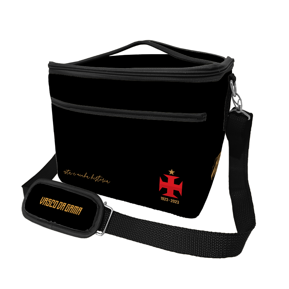 Cooler Vasco em Neoprene  Camisas Negras 8 Latas