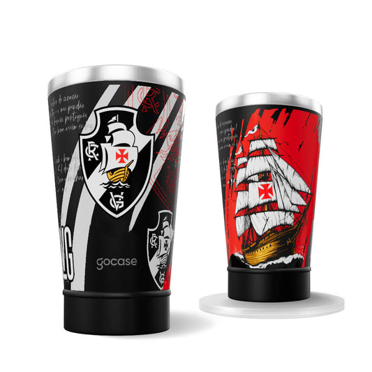 Copo Térmico Vasco Caravela Preto 470ml