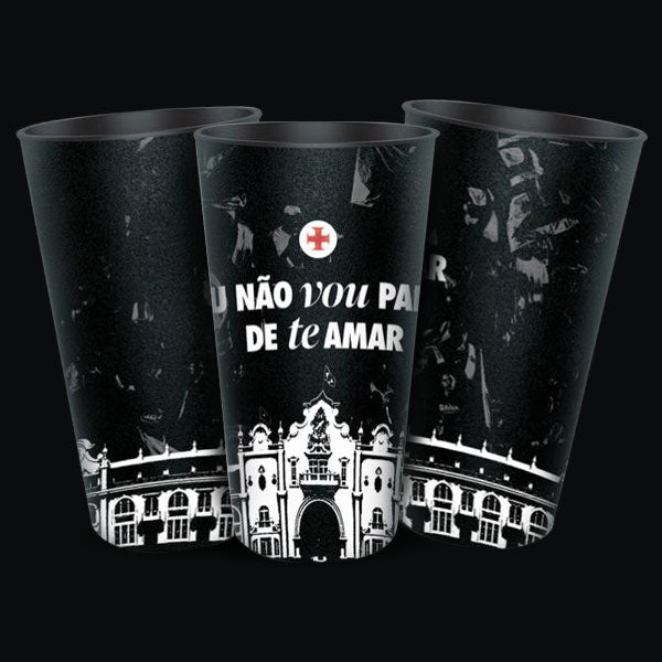 Copo Vasco Eu Não Vou Parar De Te Amar 550ml
