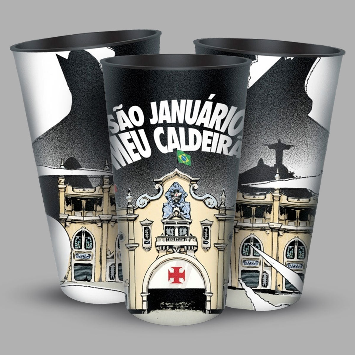 Copo Vasco São Januário Meu Caldeirão 550ml
