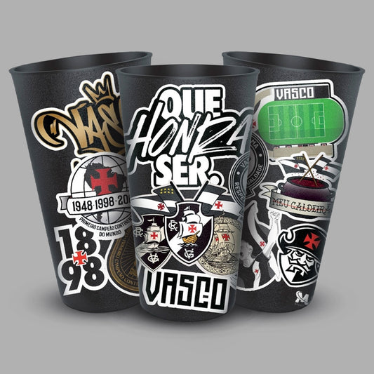 Copo Vasco Stickers Honra Ser 550ml