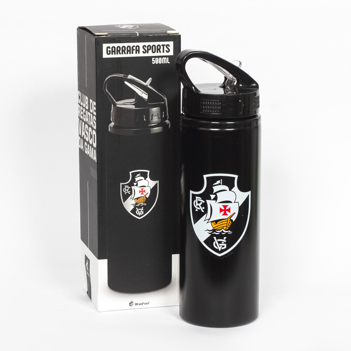 Garrafa Vasco Com Bico Escudo 500 ml