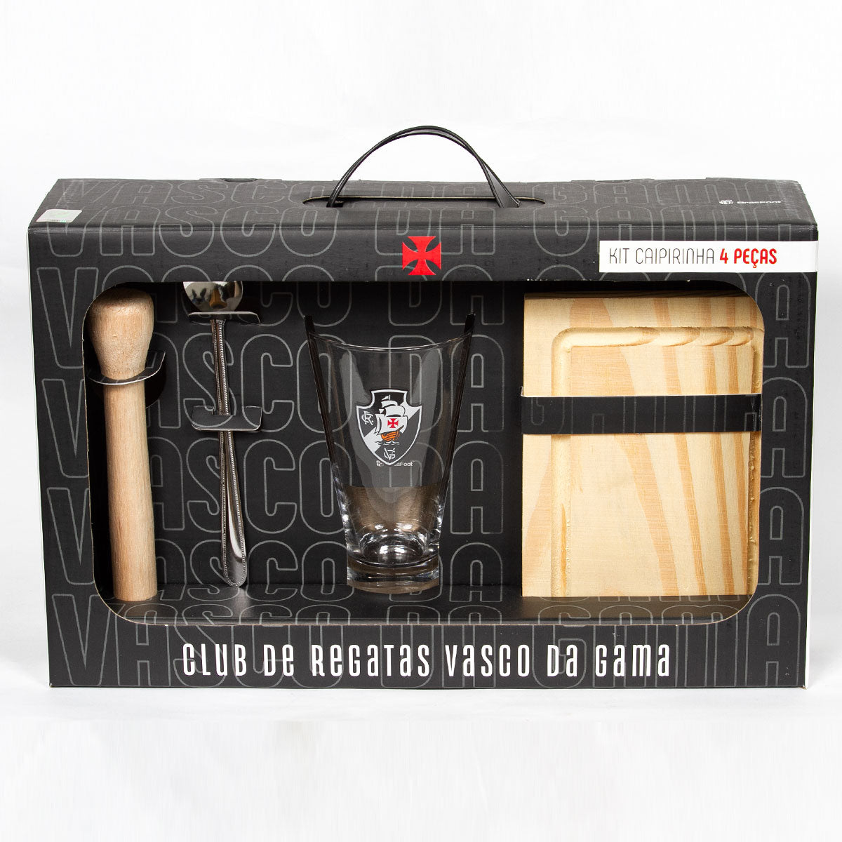 Kit Caipirinha Vasco Escudo 4 Peças