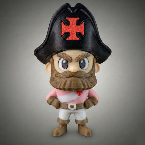 Mini Mascote Vasco Almirante Toy Rosa