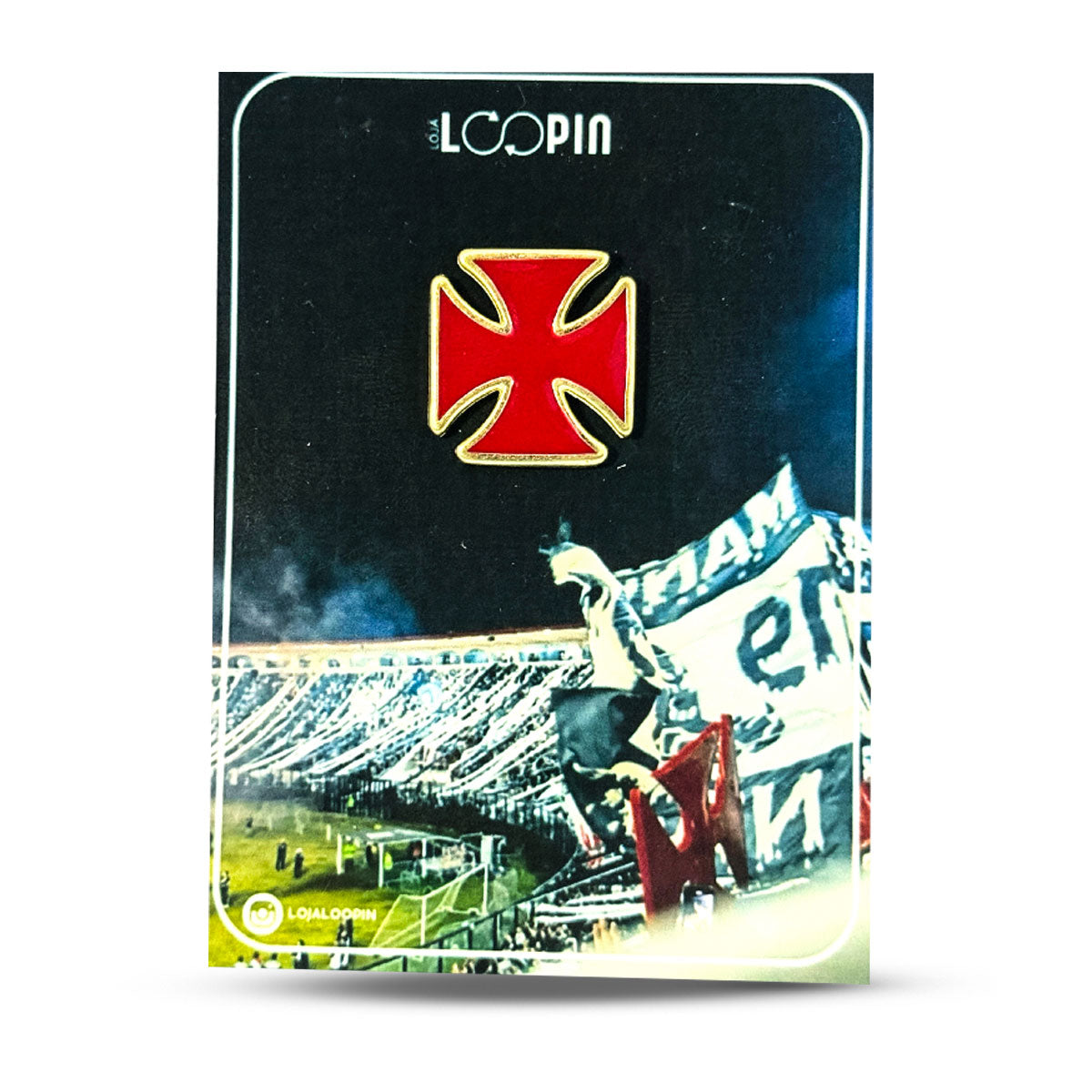 Pin Vasco Cruz de Malta