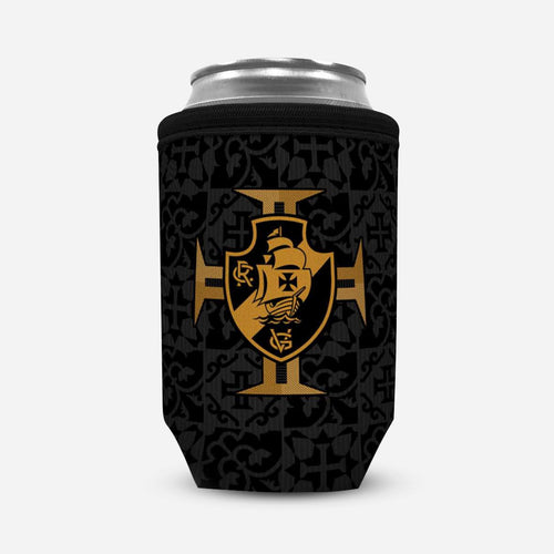 Porta Lata Vasco em Neoprene Escudo Monocromático III 350 ml