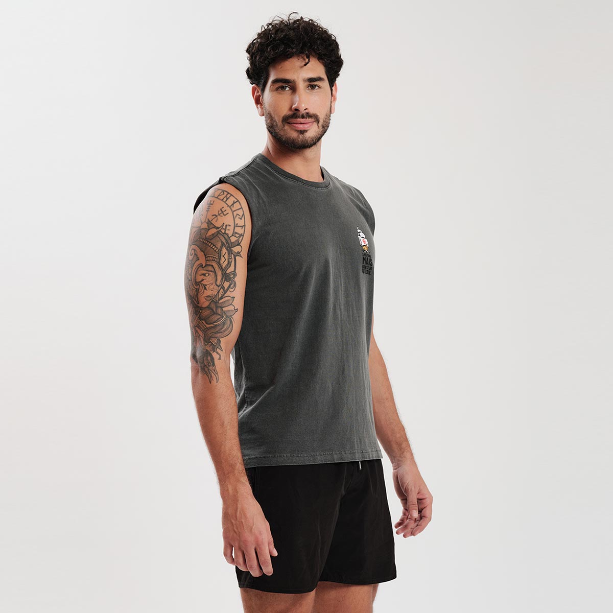 Regata BlueMan Vasco História Preto Estonado